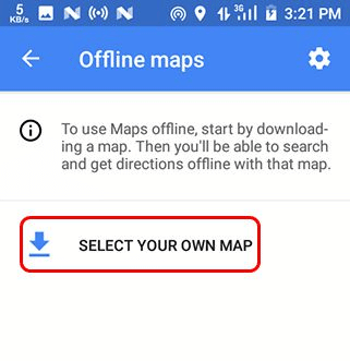 How to Use Google Maps Offline in Android and IOS