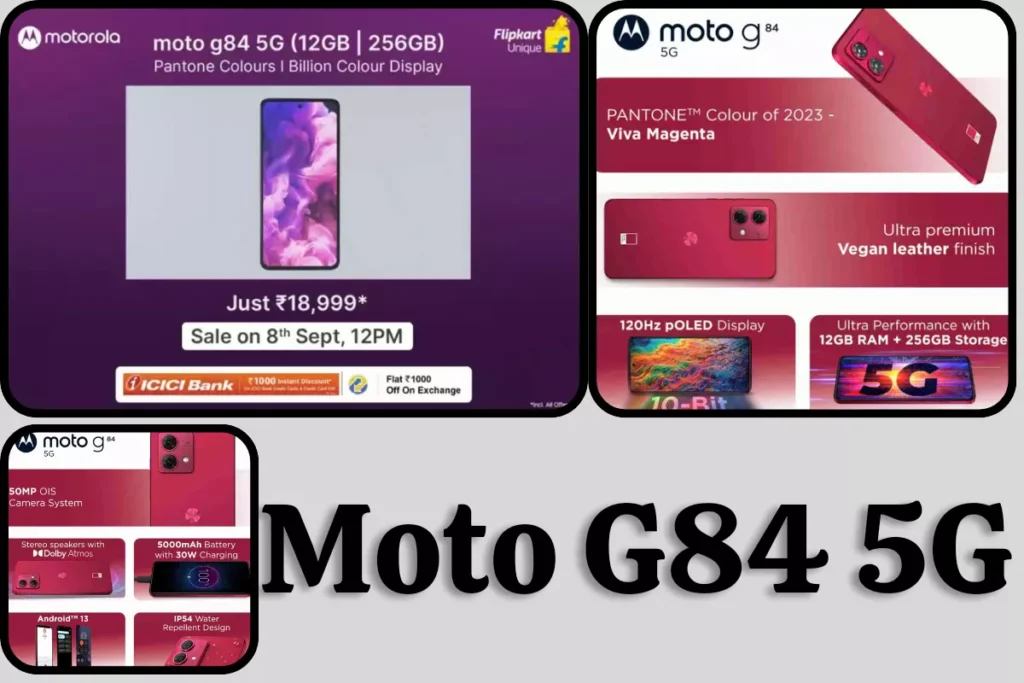 Moto G84 5G launched in India: price, specifications, availability