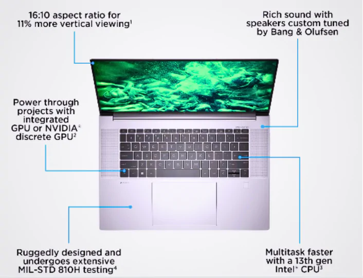 Unveiling The Powerful HP ZBook Studio 16 Inch G10 pro Laptop